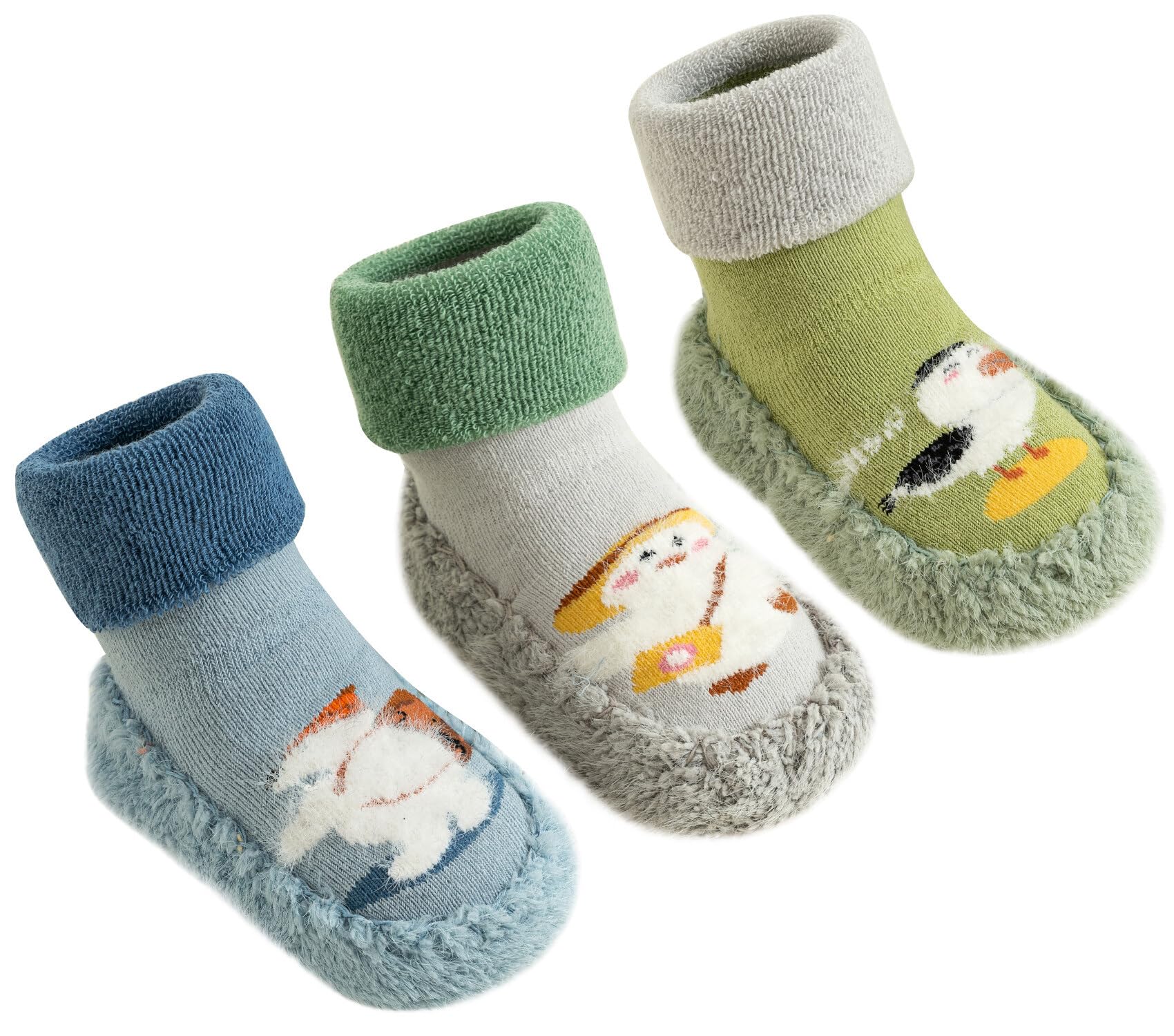 Baby Warm Winter Socks Shoes - 12-18M-image-66111602-d8a4-40ad-83d4-1ba3ec7fb9f4-87371