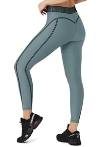 Workout Leggings - Grayish Green XXL-image-aa588437-d4eb-4b7f-8811-5db19f30ecf5-88585