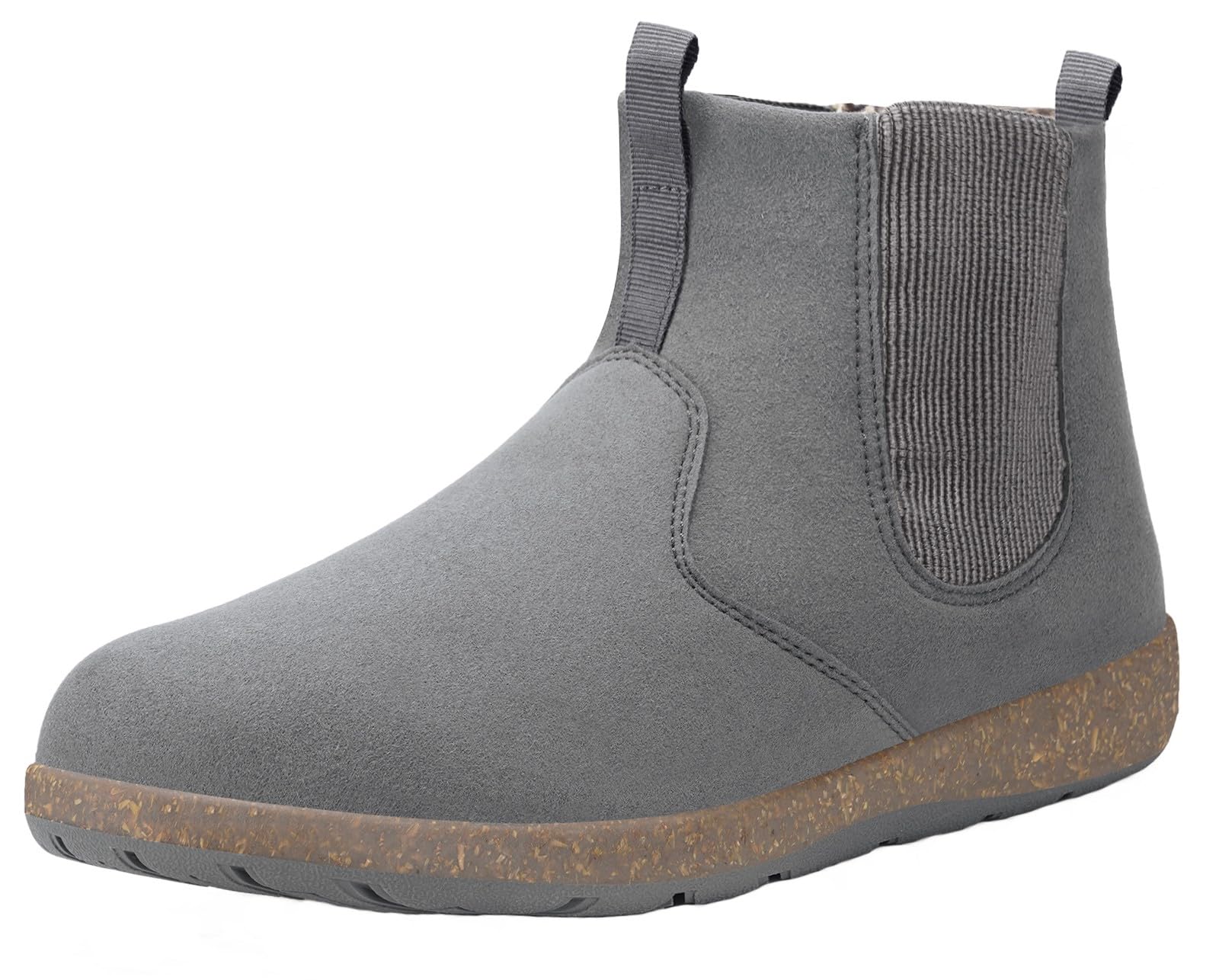 Classic Chelsea Boots Fur Lined - Grey UK 3-image-8e91be46-3fdd-4ac8-88d5-962085d142e7-114096