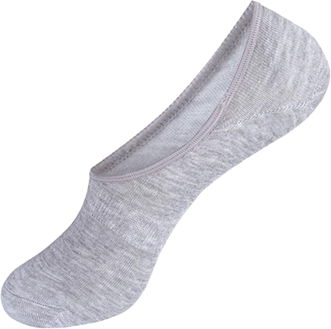 Zeltauto Women's Trainer Socks - 6 Pairs, Grey, UK Size 4-6-image-719dbe1a-1aa8-4b75-bea0-fb8f850e0f3c-53617
