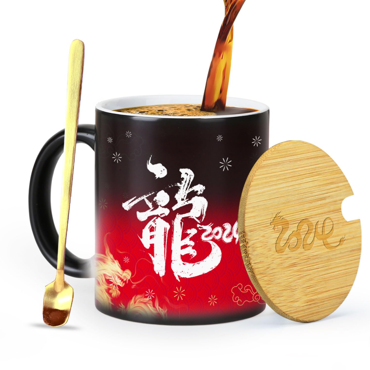 Magic Colour Changing Dragon Mug - Black Ceramic-image-1147213d-97cb-4e18-9253-e59cd362215d-123457